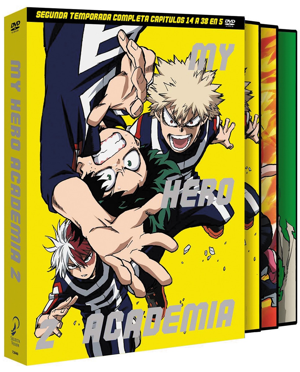Imagen 0 de My Hero Academia, 2ª Temporada. Episodios 1 a 25 (DVD)