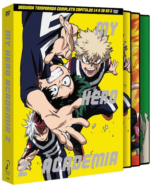 Imagen 0 de My Hero Academia, 2ª Temporada. Episodios 1 a 25 (DVD)