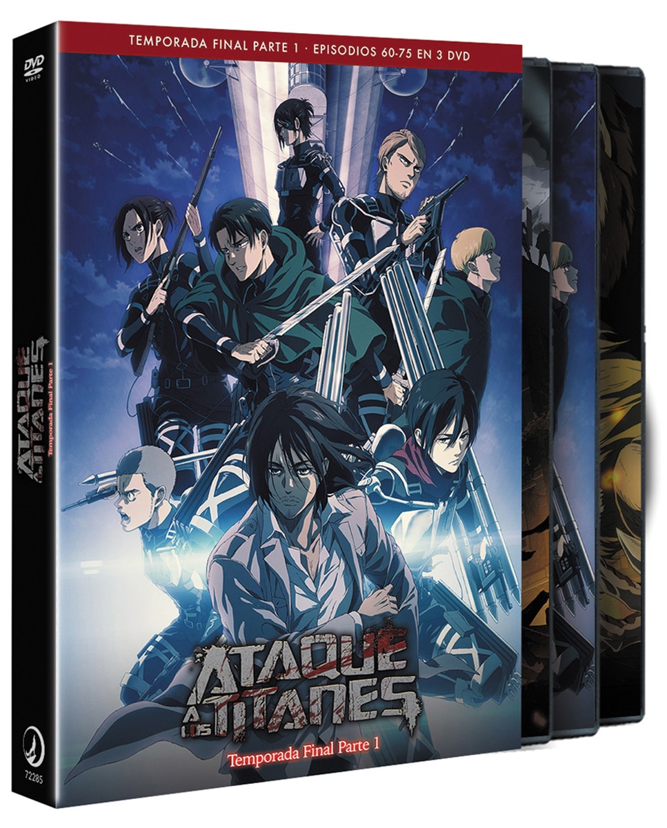 Imagen 0 de Ataque a los Titanes. Temporada Final, Parte 1 (DVD)
