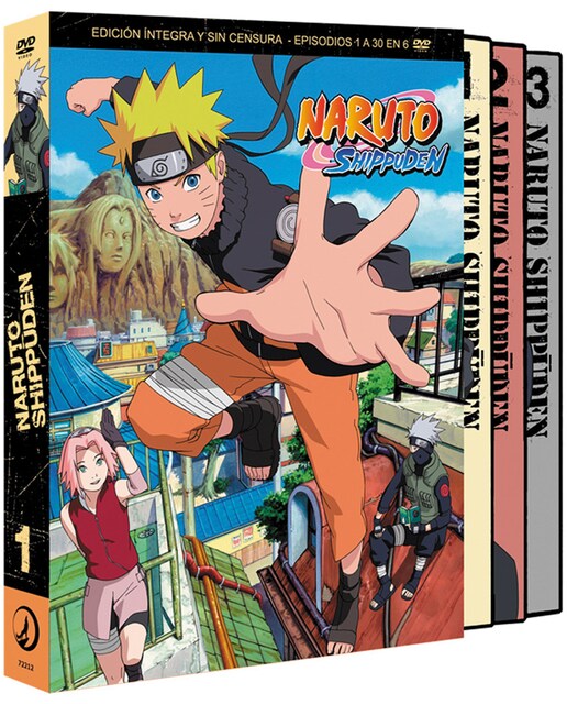 Imagen 0 de Naruto Shippuden. Box 1 (DVD)