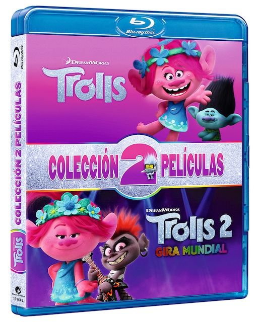 Imagen 0 de Pack Trolls 1+2 (Blu-Ray)