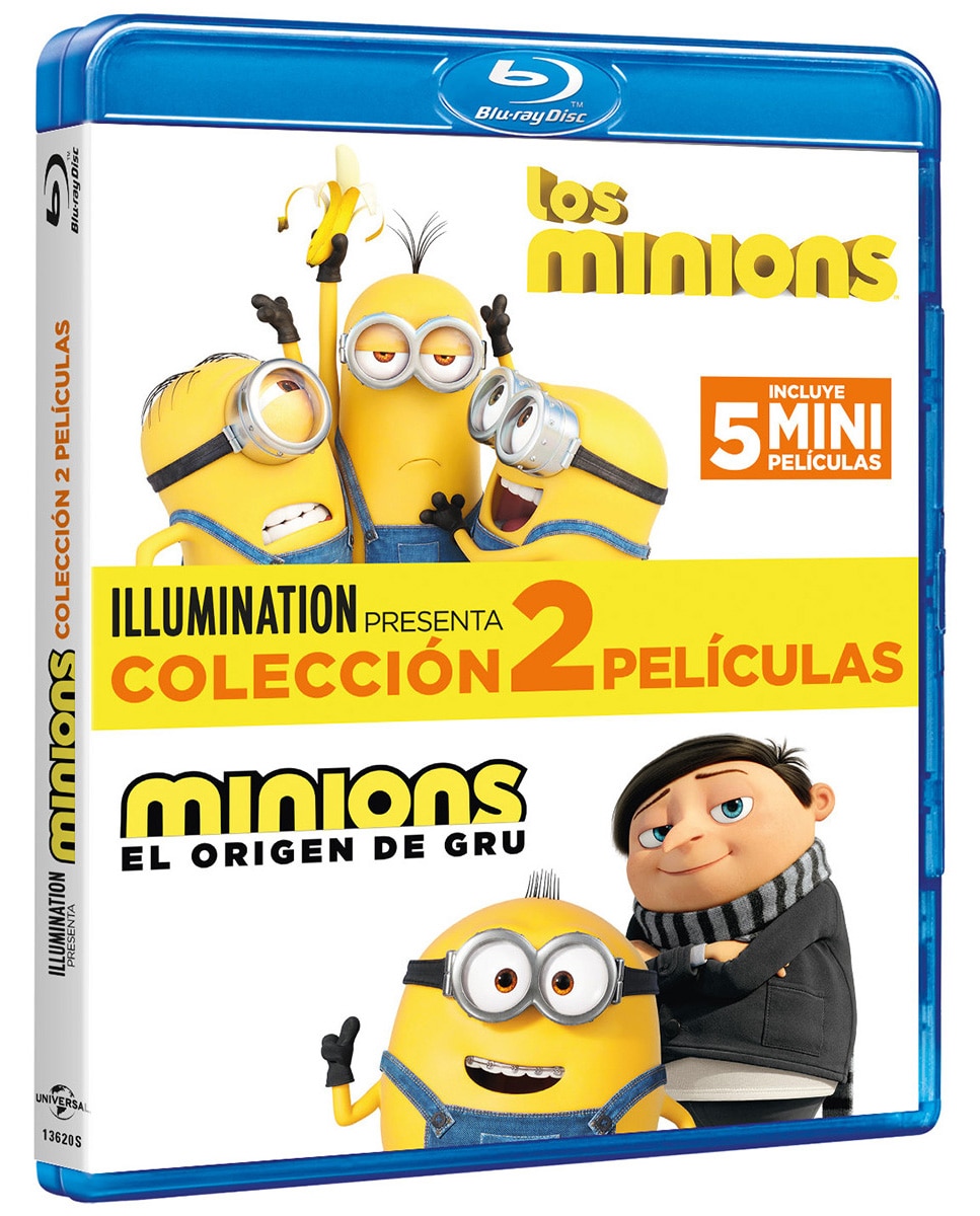Imagen 0 de Pack Minions 1+2 (Blu-Ray)