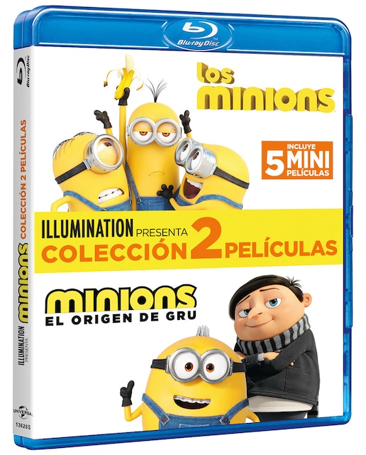 Imagen 0 de Pack Minions 1+2 (Blu-Ray)