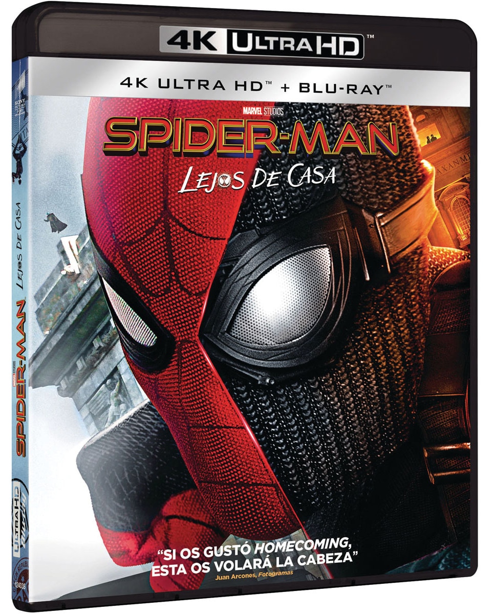Imagen 0 de Spider-man: Lejos de casa (4K Ultra HD + Blu-Ray)
