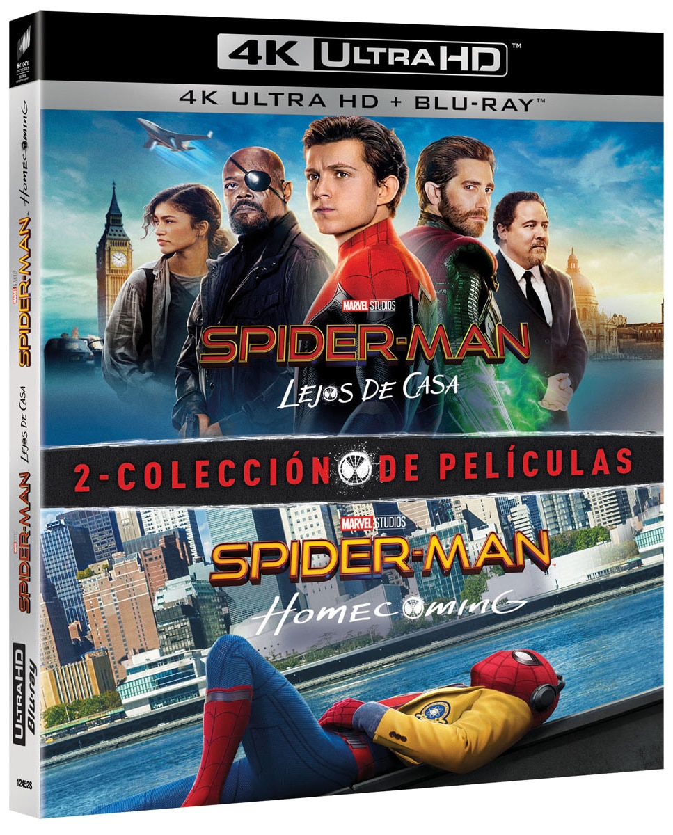 Imagen 0 de Pack Spider-man: Homecoming + Lejos de casa (4K Ultra HD + Blu-Ray)