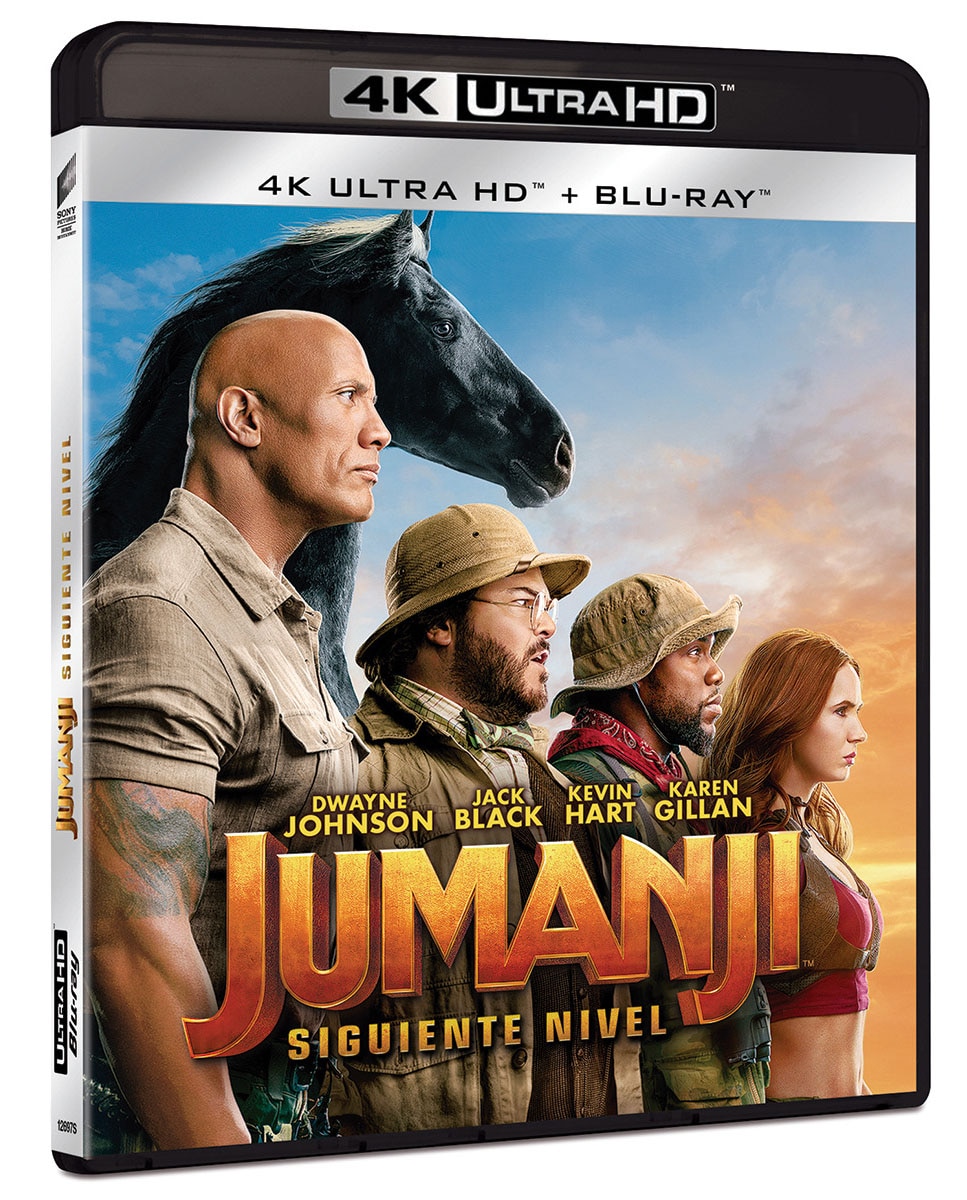 Imagen 0 de Jumanji: El siguiente nivel (4K UHD + Blu-Ray)