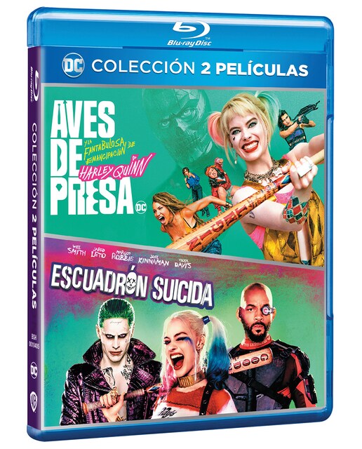 Imagen 0 de Pack: Aves de Presa (Y la fantabulosa emancipación de Harley Quinnn) + Escuadrón Suicida (Blu Ray)
