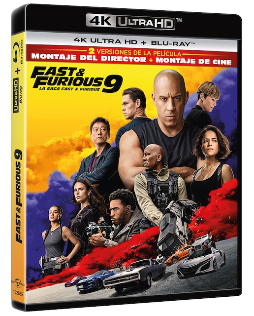 Imagen 0 de Fast & Furious 9 (4K Ultra HD + Blu-Ray)