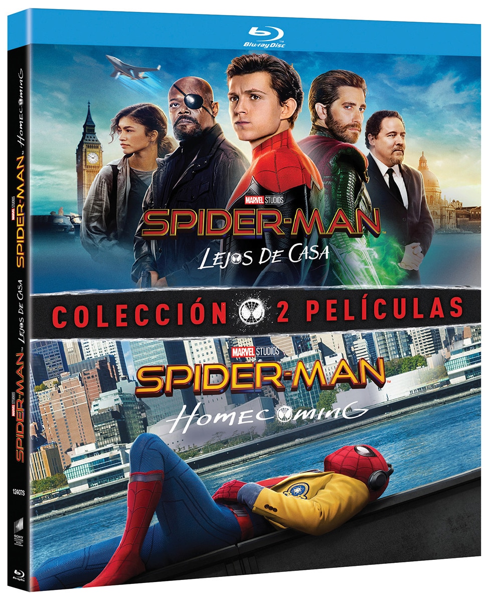 Imagen 0 de Pack Spider-man: Pack Homecoming + Lejos de casa (Blu-Ray)