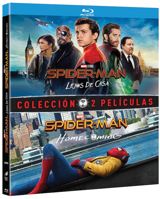 Imagen 0 de Pack Spider-man: Pack Homecoming + Lejos de casa (Blu-Ray)
