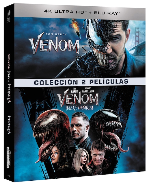 Imagen 0 de Pack Venom 1+2 (4K Ultra HD + Blu-Ray)