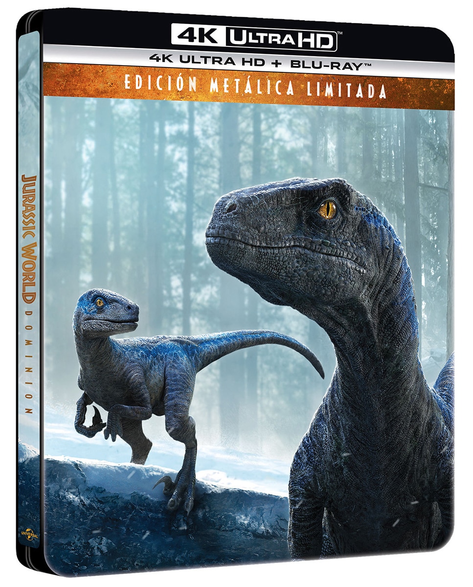 Imagen 0 de Jurassic World: Dominion (Edición metálica) (4K Ultra HD + Blu-Ray)