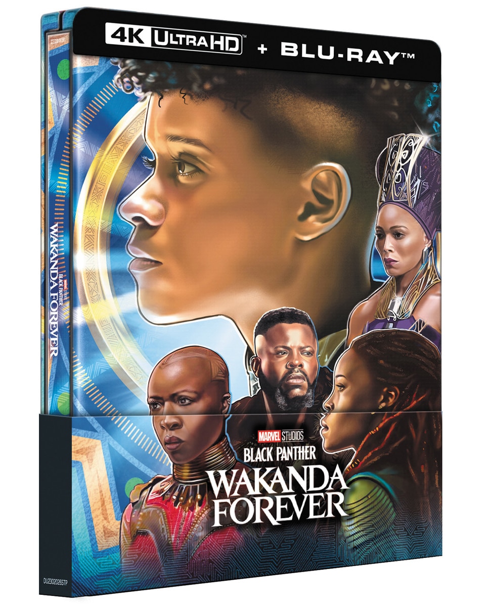 Imagen 0 de Black Panther: Wakanda Forever (Edición metálica Wakanda) (4K Ultra HD + Blu-Ray)