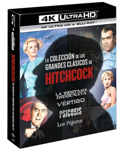 Imagen 0 de Alfred Hitchcock Classics Collection (4K Ultra HD + Blu-Ray)