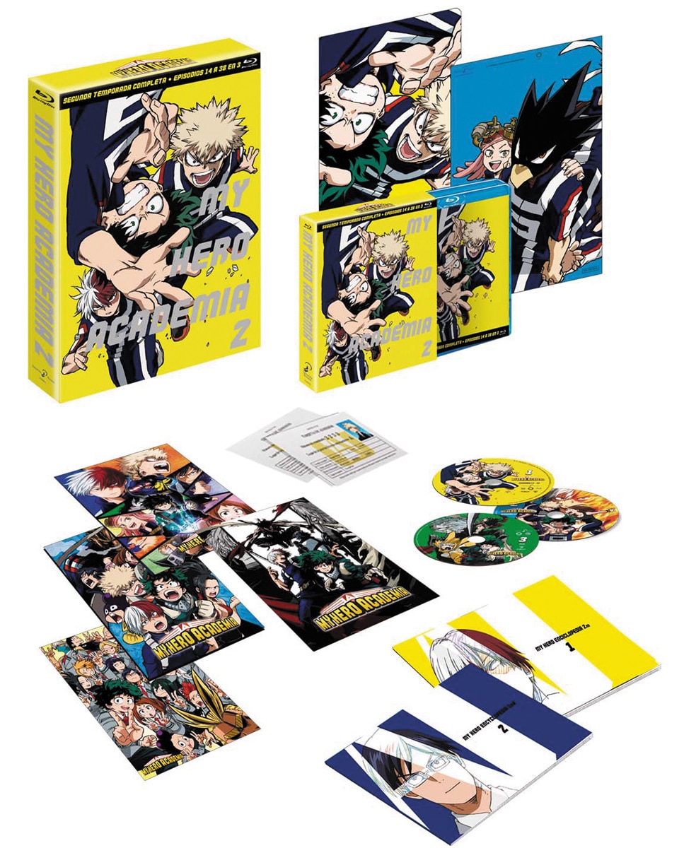 Imagen 0 de My Hero Academia, 2ª Temporada. Episodios 1 a 25 (Blu-Ray)