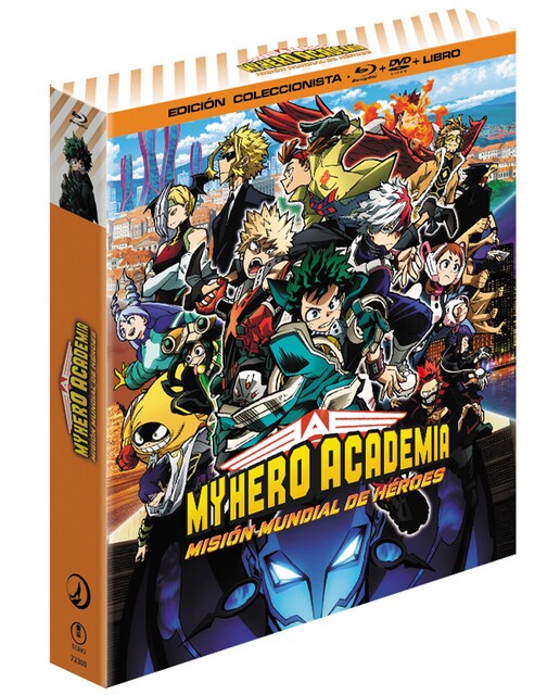 Imagen 0 de My Hero Academia: Misión Mundial De Héroes (Blu-Ray + DVD)