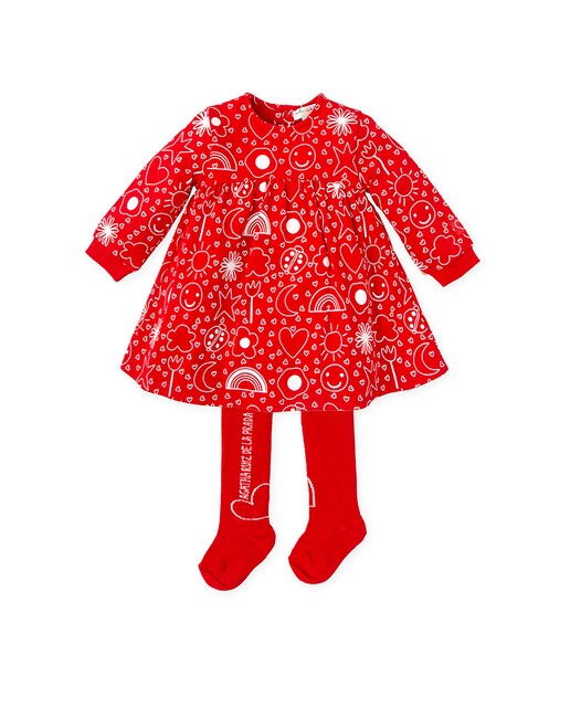 Imagen 0 de Conjunto de vestido y leotardos