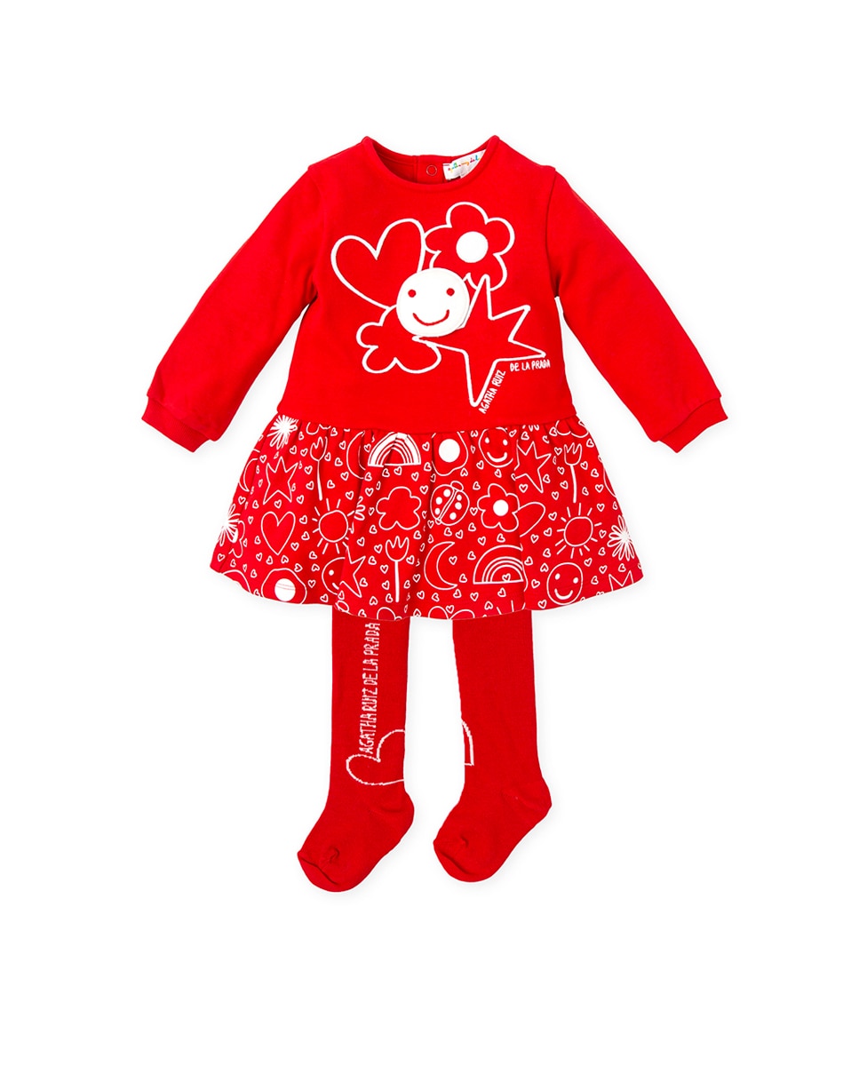 Imagen 0 de Conjunto de vestido y leotardos