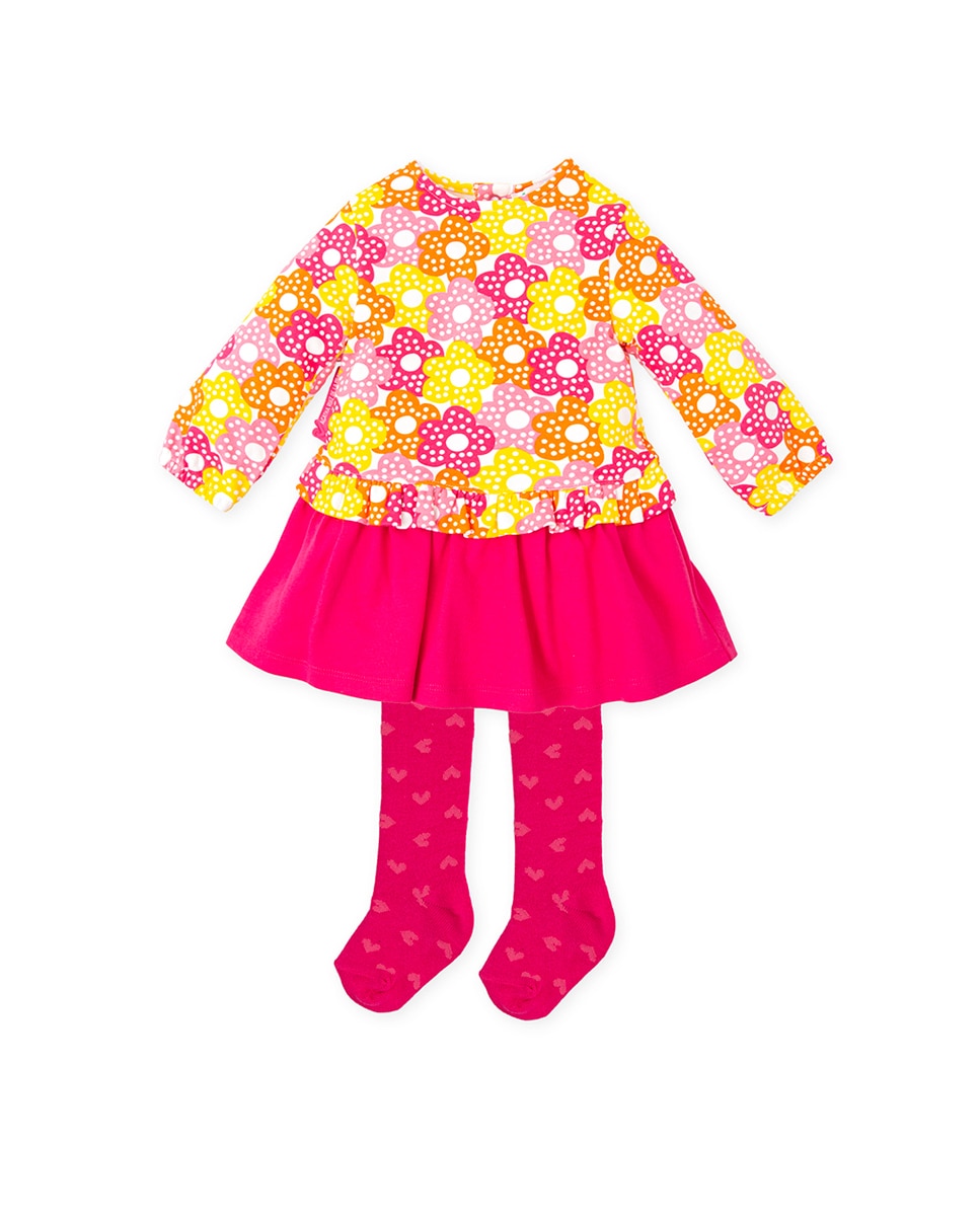 Imagen 0 de Conjunto de vestido y leotardos