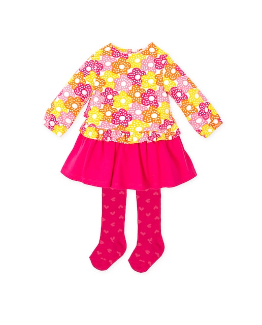 Imagen 0 de Conjunto de vestido y leotardos