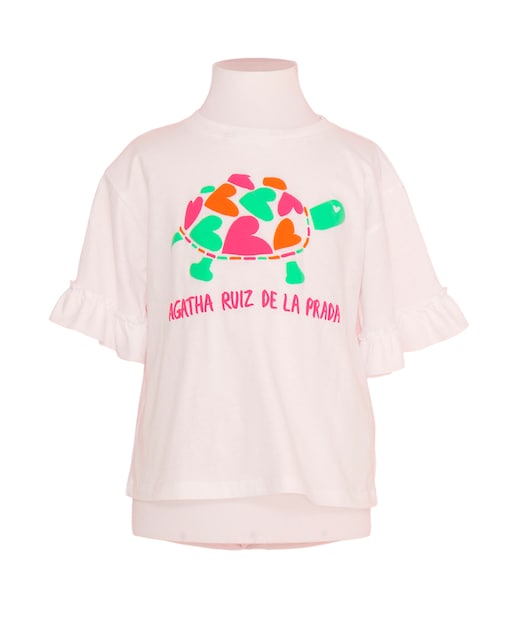 Imagen 0 de Camiseta niña tortuga frontal
