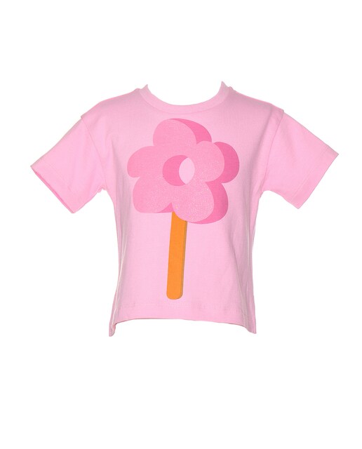 Imagen 0 de Camiseta con flor