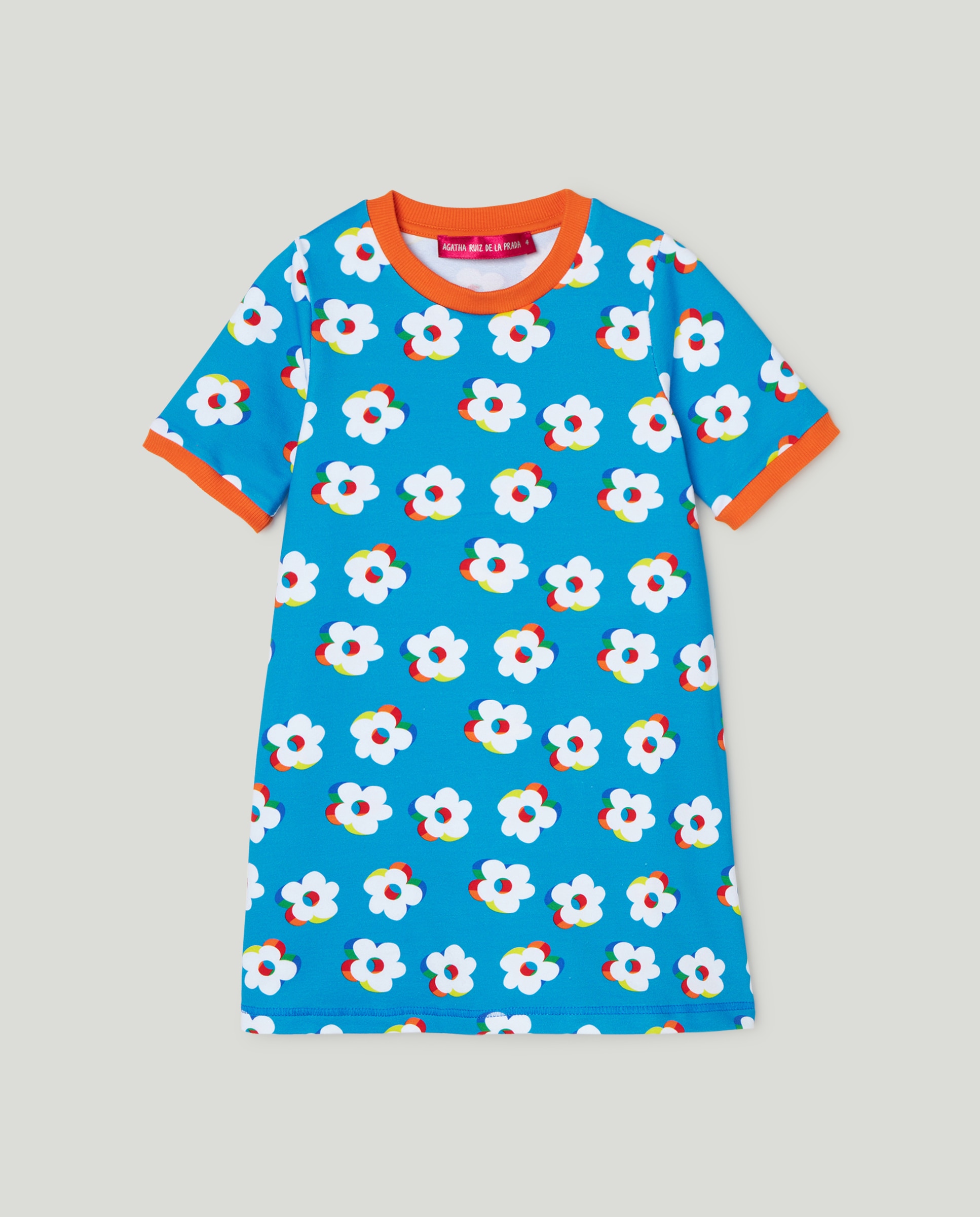 Imagen 0 de Vestido estampado margaritas