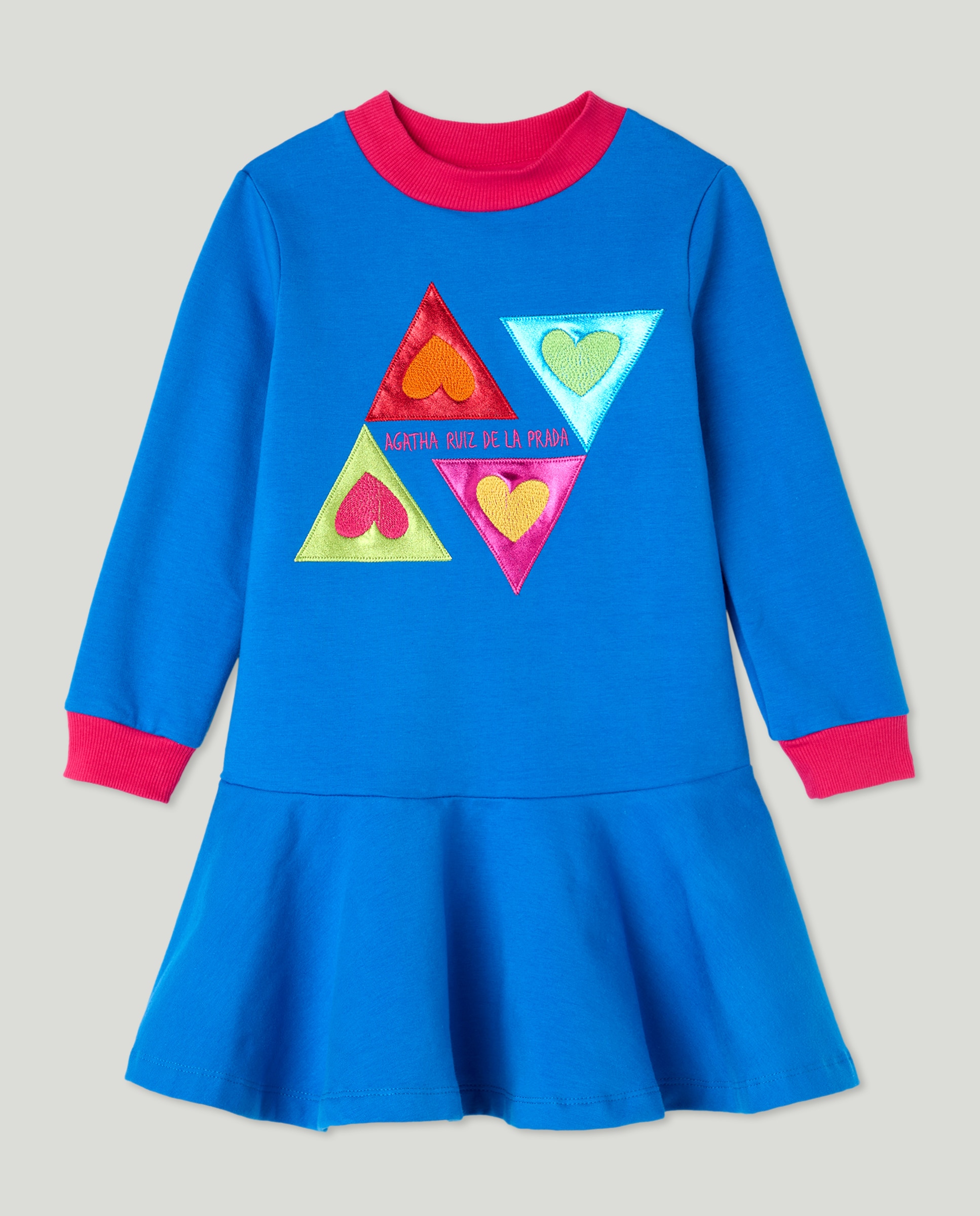 Imagen 0 de Vestido corazones de niña
