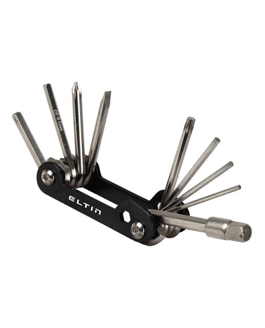 Imagen 0 de Llave Multi-Usos de 9 Piezas Eltin