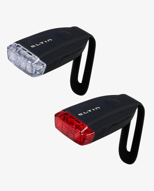 Imagen 0 de Luces de bicicleta LED Eltin