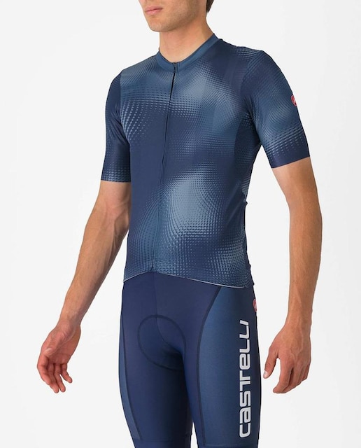 Imagen 0 de Maillot de Hombre Vortice Az Belgian/Az Acero cl Castelli
