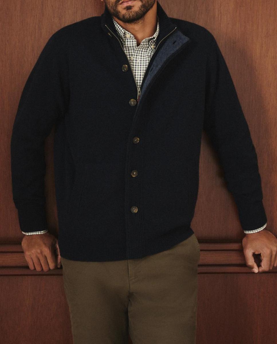 Imagen 0 de Cardigan de hombre lambswool