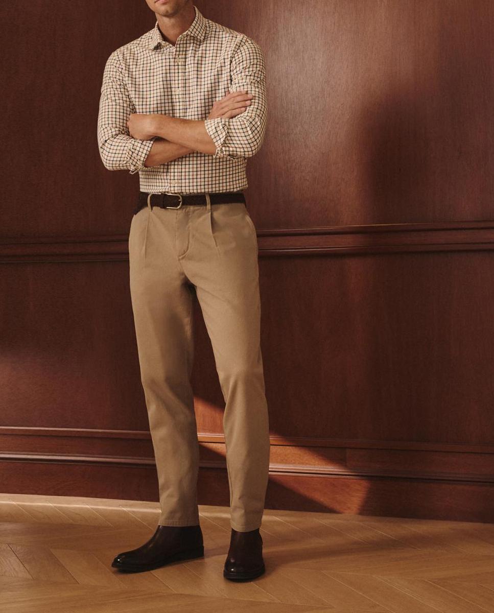 Imagen 0 de Pantalón chino de hombre con cintura elástica