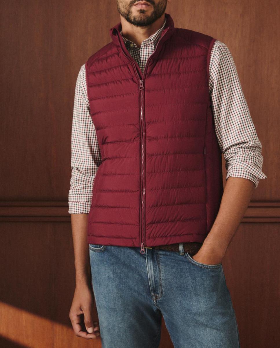 Imagen 0 de CHALECO DE HOMBRE ACOLCHADO PLUMA NATURAL