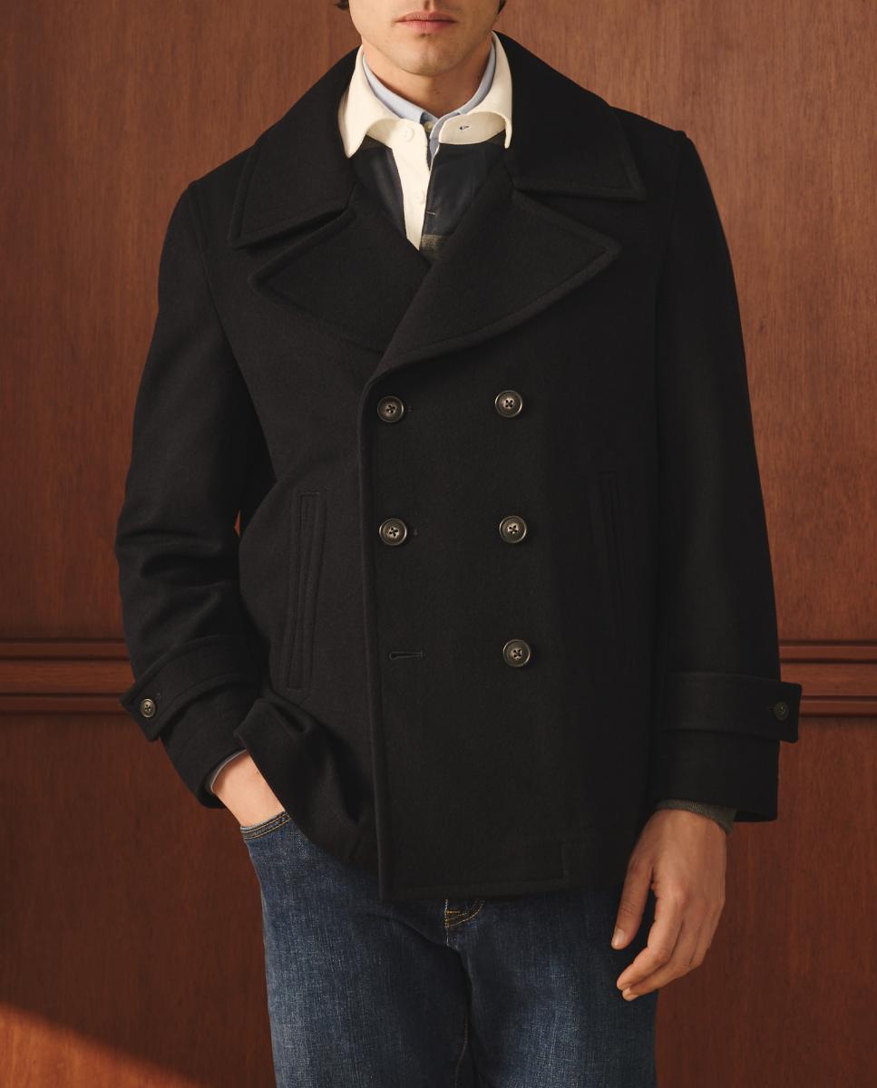 Imagen 0 de Chaquetón de hombre de lana.