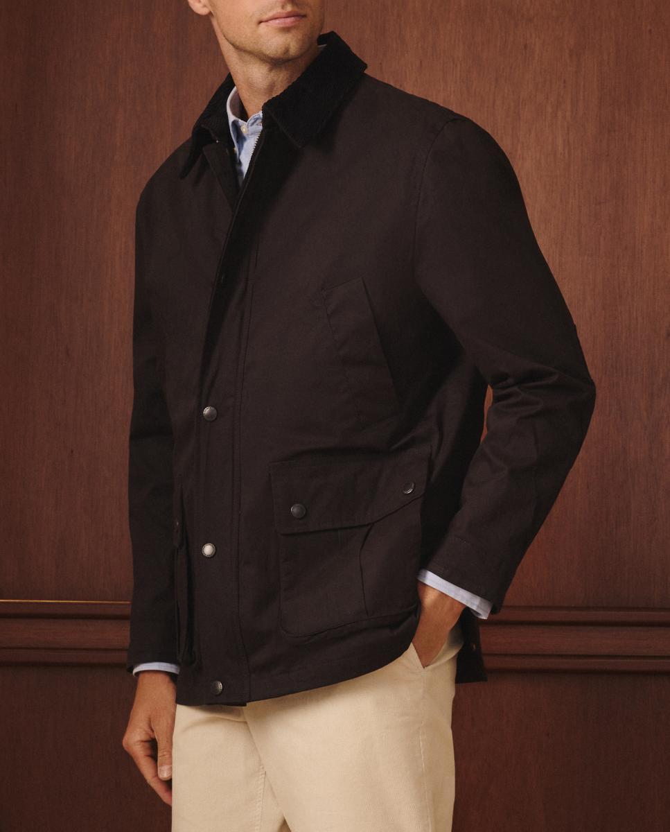 Imagen 0 de Parka de hombre de algodón encerada