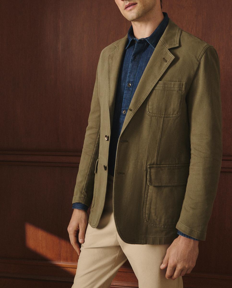 Imagen 0 de Chaqueta de hombre de algodón