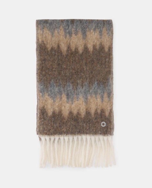 Imagen 0 de Bufanda estampado zig zag