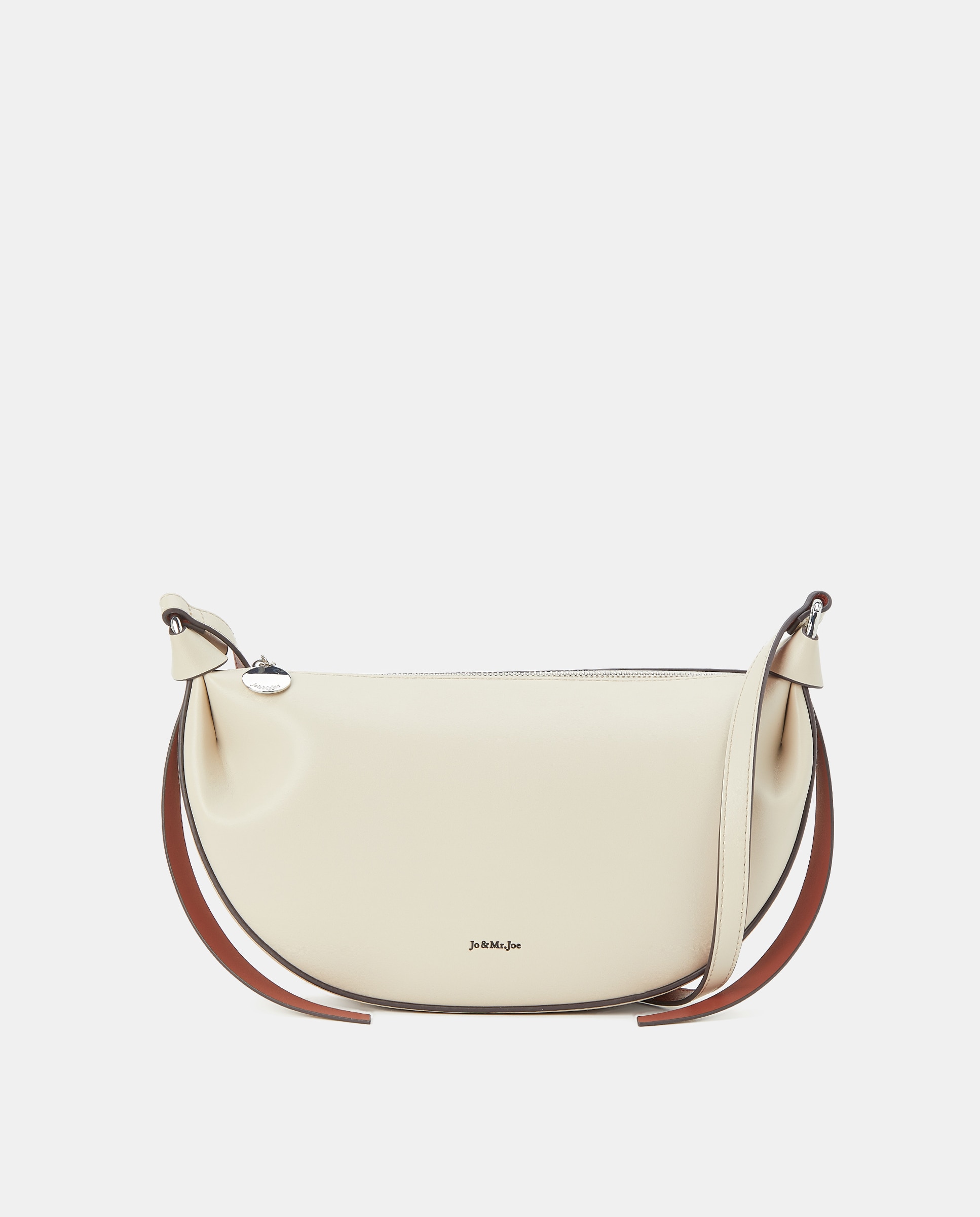 Imagen 0 de Bolso bandolera trapecio bicolor