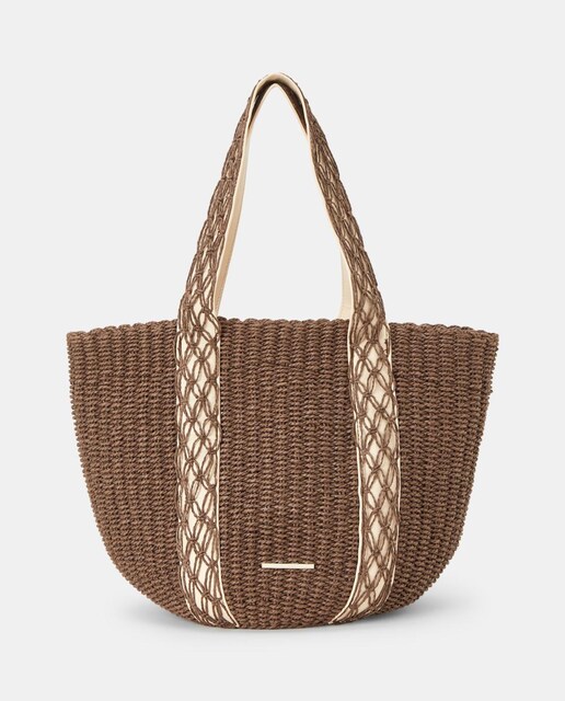 Imagen 0 de Capazo asa trenzada