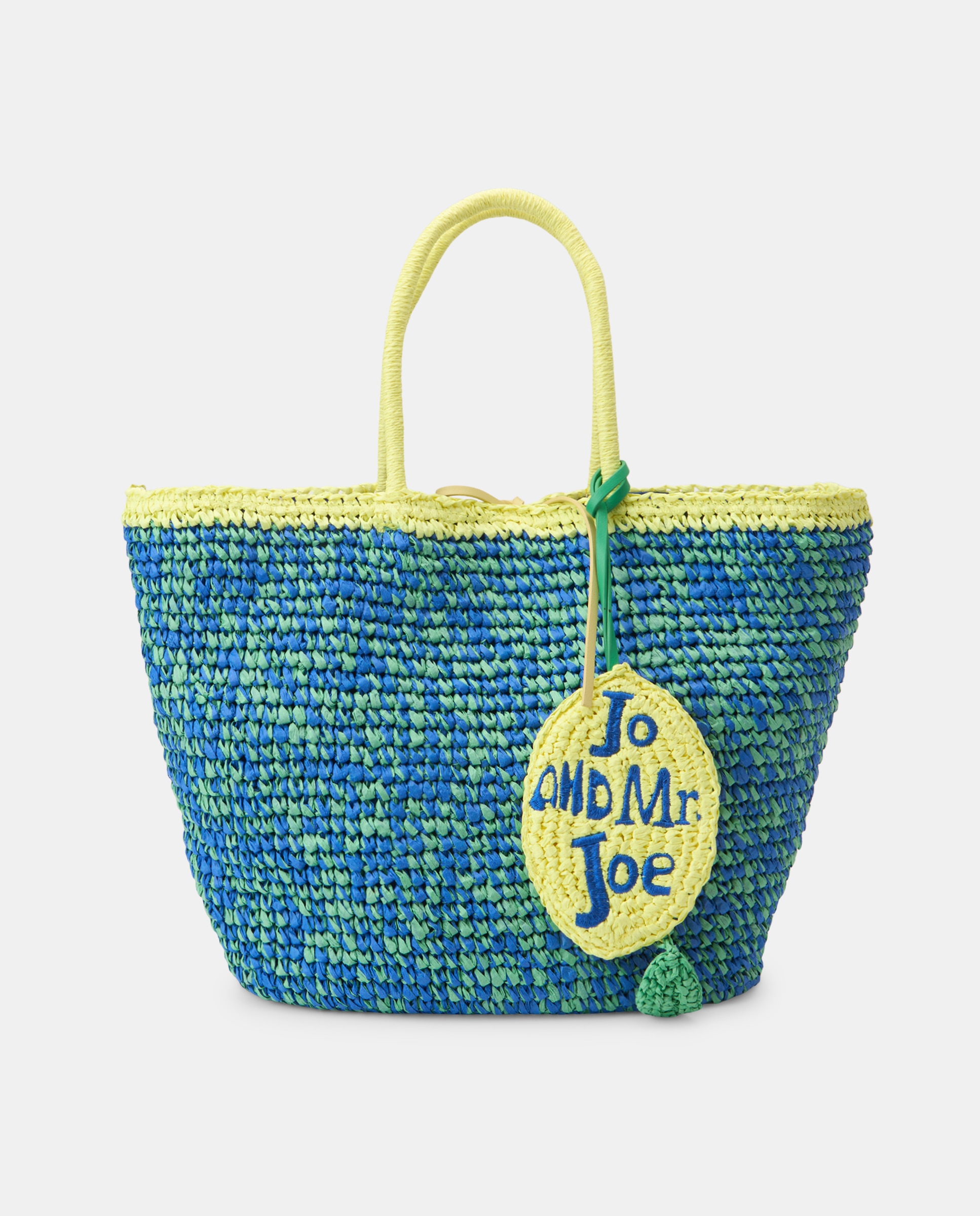 Imagen 0 de Bolso shopping papel cartera limón