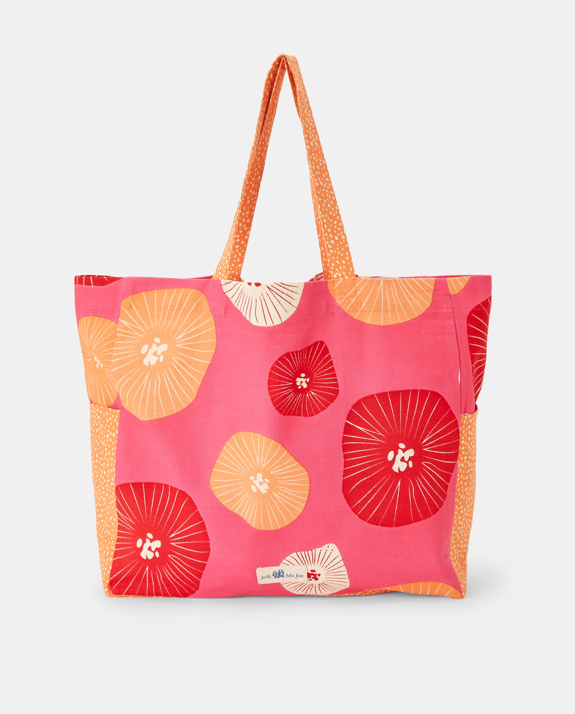Imagen 0 de Bolsa estampada playa algodón
