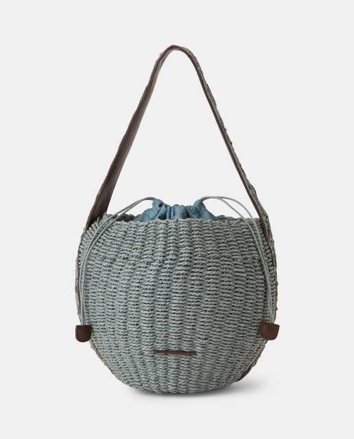 Imagen 0 de Bolso hobo cesto asa trenzada