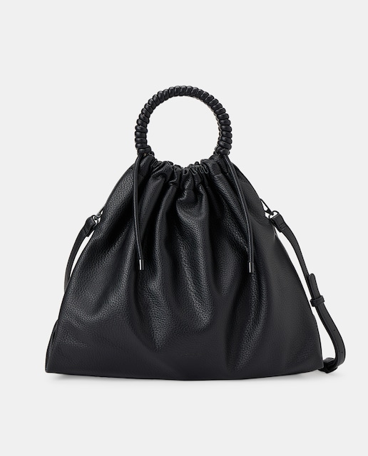 Imagen 0 de Bolso shopping liso detalle asa