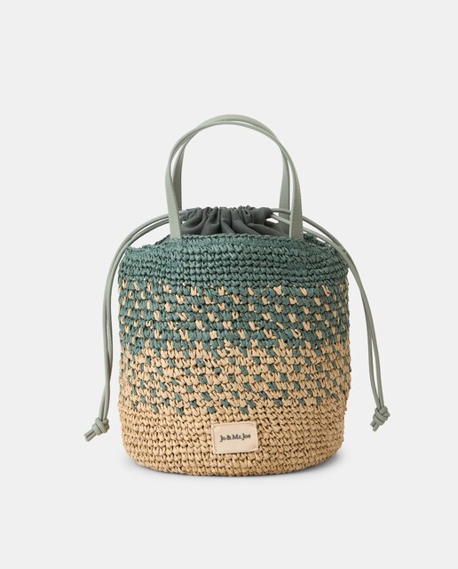 Imagen 0 de Bolso shopping bicolor