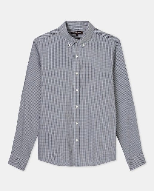 Imagen 0 de Camisa de hombre cuadro vichy manga larga