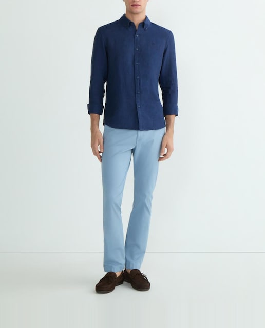 Imagen 0 de Chino de hombre slim de algodón elástico