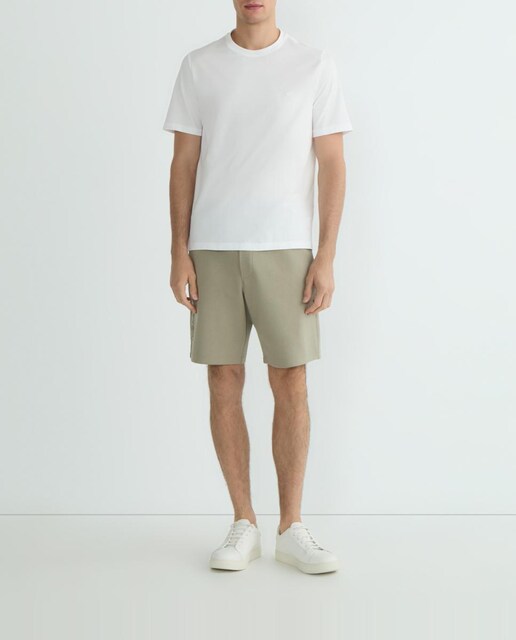 Imagen 0 de Pantalón corto de hombre de felpa con logo trasero al tono