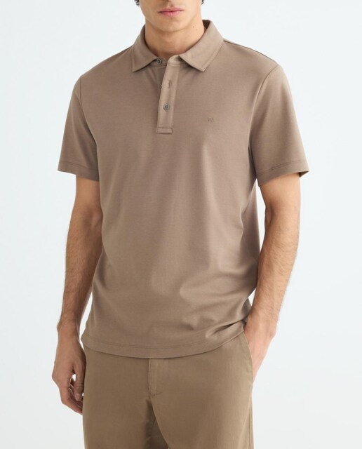 Imagen 0 de Polo de hombre custom de algodón con logotipo bordado