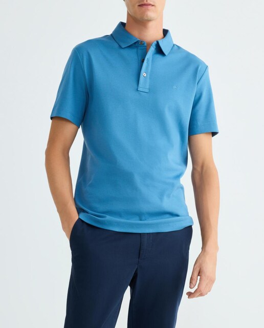 Imagen 0 de Polo de hombre custom de algodón con logotipo bordado